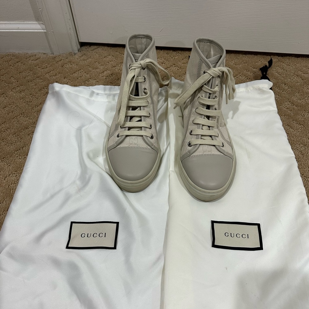 High top Gucci sneakers